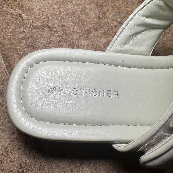 Marc Fisher Slip On Open Toe Sandals Size 8.5 - Picture 10 of 11